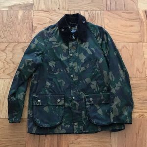 Barbour wax camo jacket